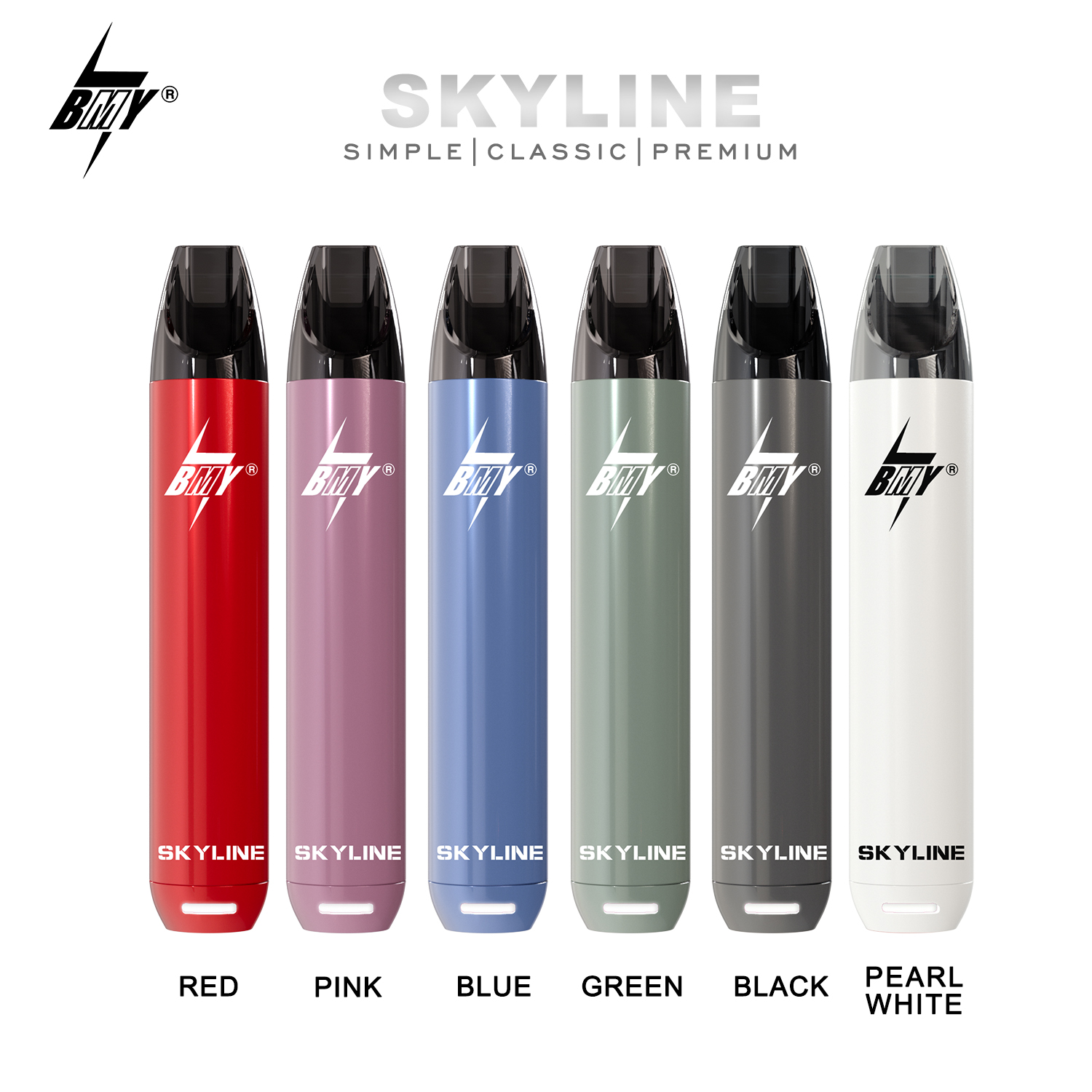 BMY-Skyline 9000 inhalaciones Vape desechable recargable