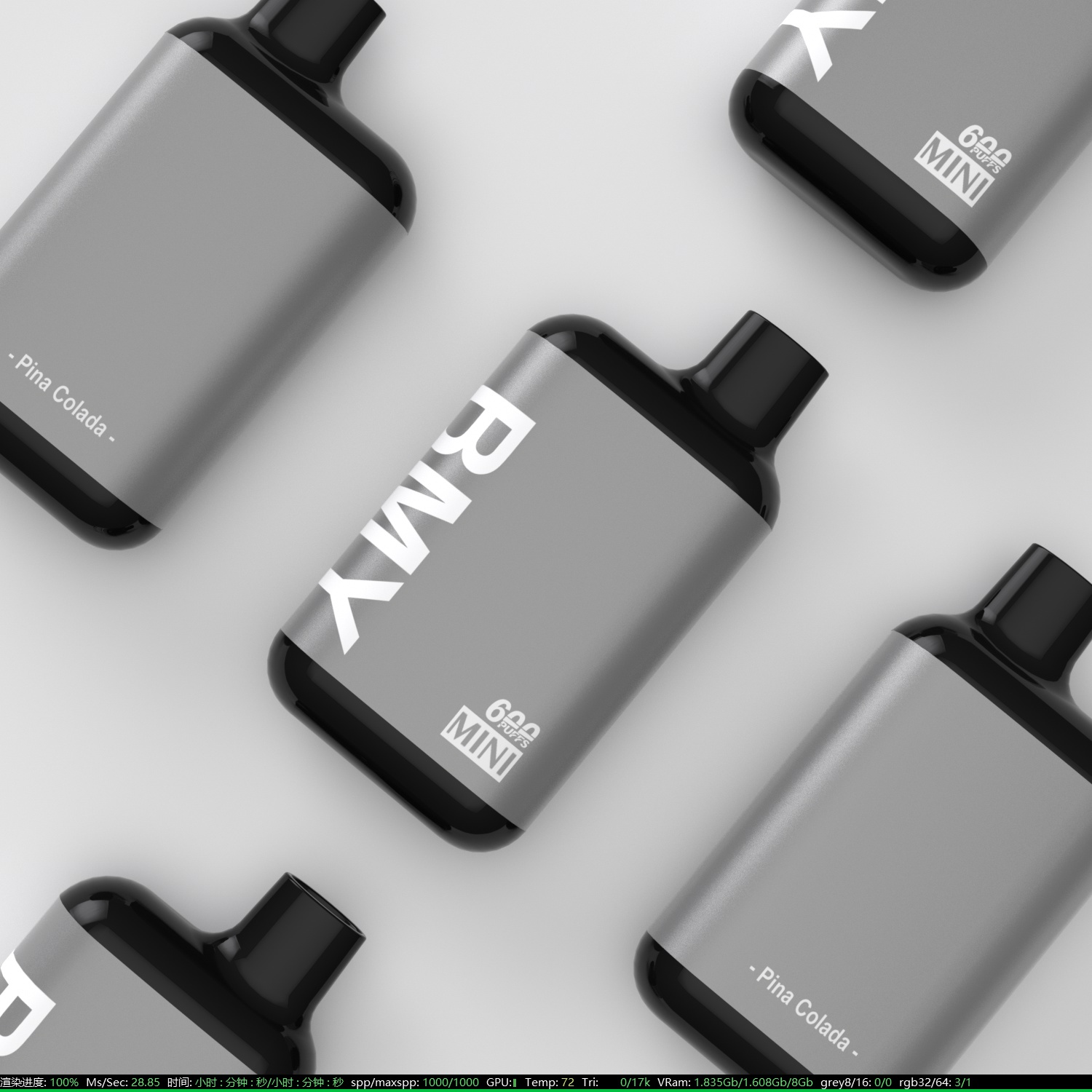 Personalización BMY- Mini 600 Puffs 2,0 ml, pequeña barra líquida de vaina, precio barato Vape desechable al por mayor